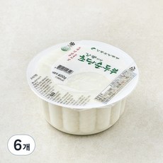 강릉초당두부 강릉하면 초당 순두부, 400g, 6개
