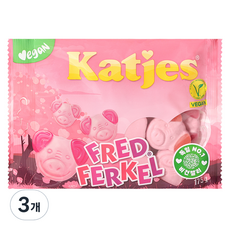 Katjes Fred Ferkel 軟糖, 3個, 175g