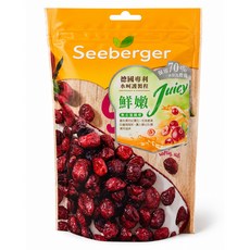 德國 Seeberger 軟蔓越莓, 125g, 1包