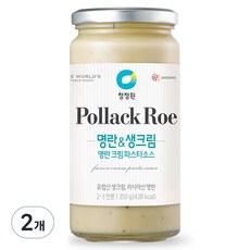 청정원 명란크림 파스타소스, 350g, 2개