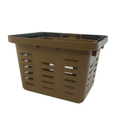 RING STAR 超級工作提籃 2way可收式提把, 咖啡色, 1個