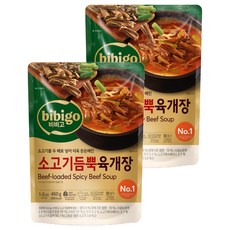 비비고 소고기듬뿍 육개장, 460g, 2개