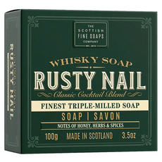 SCOTTISH FINE SOAPS 威士忌調酒 沐浴皂 Rusty Nail 紙盒包裝, 100g, 1顆