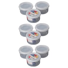 NAKAYA F型圓形保鮮盒 K142 180ml, 3個, 3組