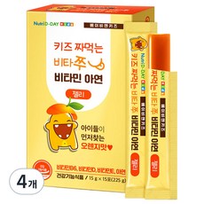 Nutri D-DAY 孩童維生素鋅果凍條, 4盒, 225g