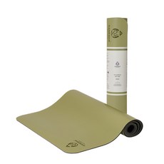 GANESHA YOGA PROPS Ganesha Yoga Props 原創瑜珈墊 5mm, 1個, 鼠尾草卡其色