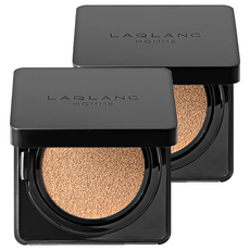 LAQLANC 男士遮瑕氣墊粉餅 15g, 3號, 2個