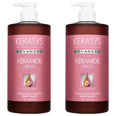 KERASYS Keramide 極度損傷診所洗髮精, 2個, 1L