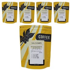 SALES CAFE 特調濃鬱風味研磨咖啡豆, 義式濃縮, 500g, 5個