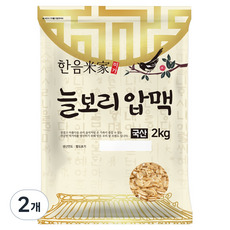 한음미가 국내산 늘보리 압맥, 2kg, 2개