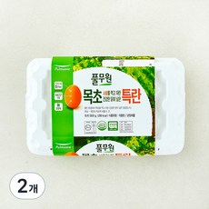 풀무원 1+등급 목초 특란, 15구, 2개