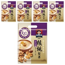 QUAKER 桂格 每日營養穀珍核桃堅果 無添加糖, 25g, 10包, 5袋