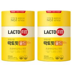 Chong Kun Dang 鍾根堂 LACTO-FIT 益生菌, 2g, 80包, 2罐