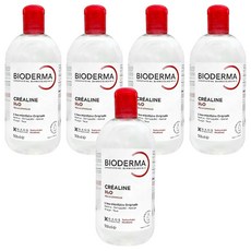 BIODERMA H2O高效潔膚液, 500ml, 5瓶