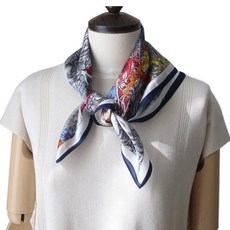 VARVISU 100% 絲綢迷你絲巾