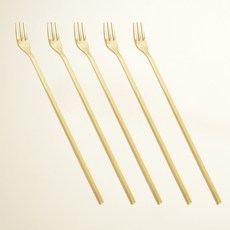 해모 윌리브 국산 304스텐 라르고2 티타늄 커트러리 티포크 중, 5개, 단품