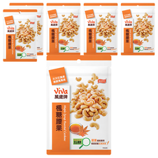 ViVa 萬歲牌 楓糖腰果, 100g, 6包