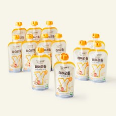 상하목장 마이리틀 유기농 짜먹는 요거트 사과바나나, 85g, 1개입, 12개