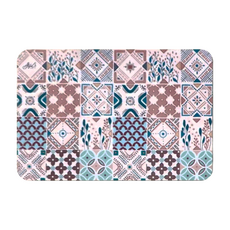 StyleG 時代家居 吸水奈米絨軟式硅藻土地墊 468g, 不鏽鋼色, 1個