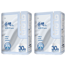 mona LISa. 純白3層高級捲筒衛生紙, 28m, 2個, 30捲