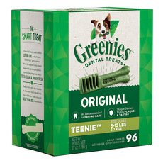 Greenies 健綠 潔牙骨 2~7kg犬專用 96支, 原味, 27oz, 1盒