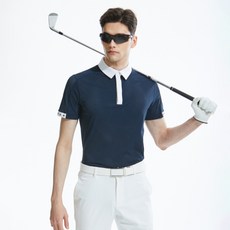 NEVERMINDALL 男士Windy網眼涼感Polo衫