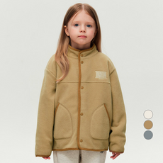 마리떼프랑소와저버 아동용 클래식 로고 경량 플리스 재킷