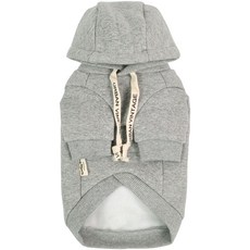 Grooming Dog 刷毛連帽上衣狗+狗主人情侶裝, 灰色