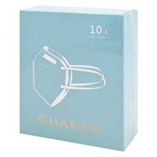 CHACER 佳和口罩 成人立體醫用口罩, 10片, 1盒, 白色