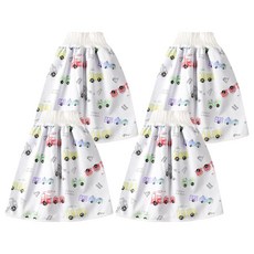 日本竹纖維隔尿裙-L, 塗鴉車裙 多色, 4件