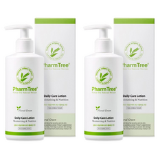 팜트리 데일리케어 로션 플로럴그린, 300ml, 2개