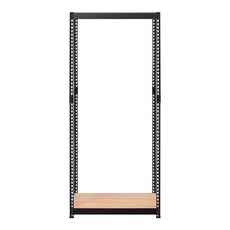 스피드랙 V2 선반 2단 800 x 600 x 2100 mm, 블랙