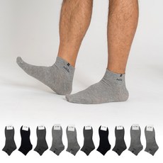 에이원패션 남성용 실속형 패션 캐주얼 초미니 양말 10켤레