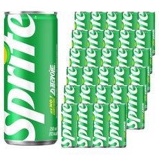 스프라이트 사이다, 250ml, 30개