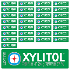 롯데자일리톨 에프, 24g, 30개