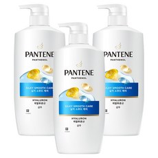 팬틴 실키 스무드 케어 샴푸, 750ml, 3개