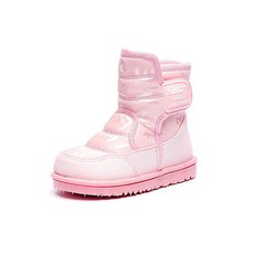 Luluchu 女童字母燙金毛靴