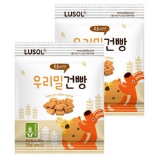 LUSOL 餅乾 12個月以上, 小麥芽, 30g, 2包