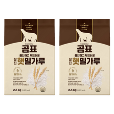 곰표 쫄깃하고 부드러운 찰진 햇밀가루, 2.5kg, 2개