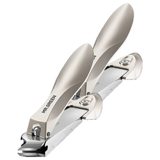 MR.GREEN 不鏽鋼死皮指甲剪 MR1127, 混合色, 2個