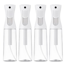 아브카 압축 안개분사 스프레이 공병 300ml, 투명, 4개