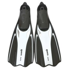 Mares Manta 腳蹼 + 針袋, 白色（腳蹼）