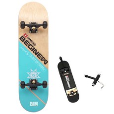 SWISS BEGINEW 滑板豪華 STAR + 板包 + 工具套組, 薄荷