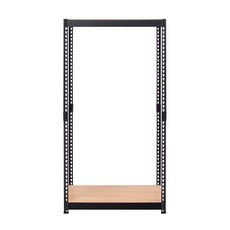 스피드랙 V2 선반 2단 800 x 600 x 1800 mm, 블랙
