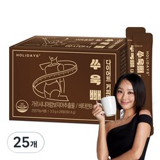 홀리데이즈 쑤욱빼 다이어트 커피맛 28포, 92.4g, 25개
