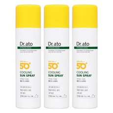 닥터아토 쿨링 선 스프레이 SPF50+ PA+++, 150ml, 3개