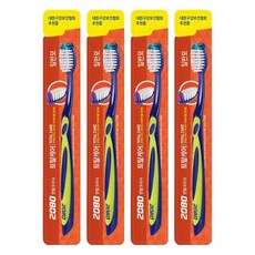 2080 全效護理牙刷 一般刷毛, 4個, 1入