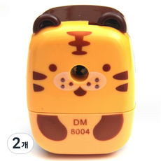 Alpha Commers手動多功能迷你削筆器, 獅子, 2個