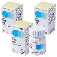 Nu-Trip 放鬆茶胺酸 800 mg, 30錠, 3個