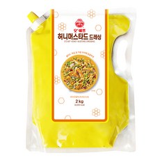 오뚜기 오쉐프 허니머스타드 드레싱, 2kg, 1개